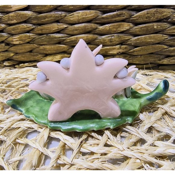 Lamore China Place Card Holders, 1940's SET/2 Vintage - Picture 5 of 11